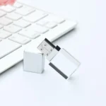 2 PCS Crystal Flash Light Emitting USB 2.0 Flash Drive Car Music USB Flash Drive