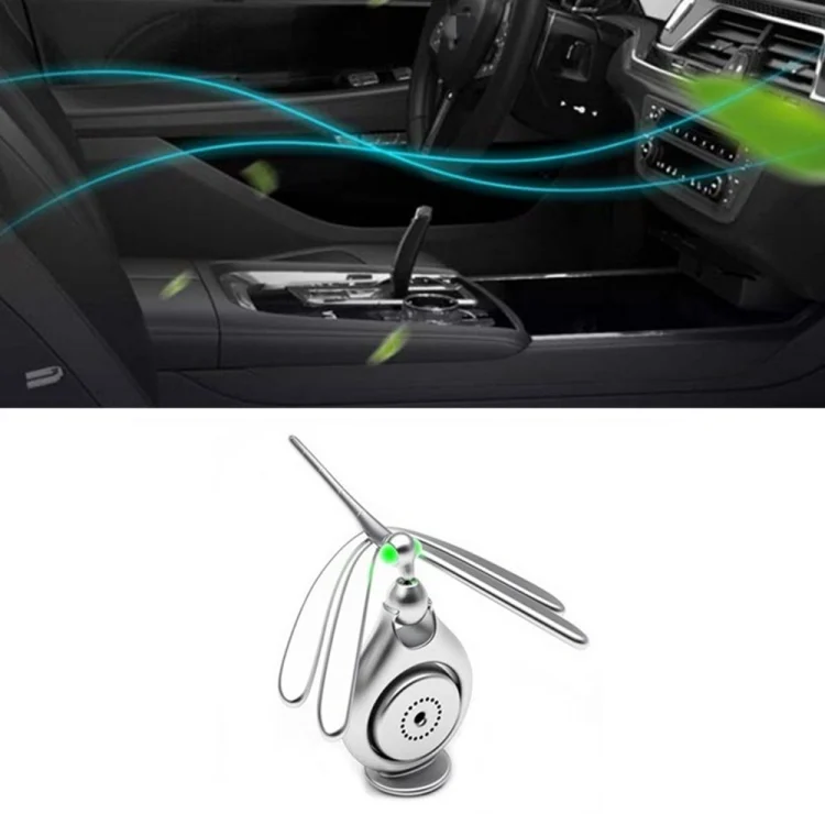 Car Aromatherapy Creative Car Perfume Decoration Rotating Balance Dragonfly