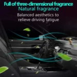 Car Aromatherapy Creative Car Perfume Decoration Rotating Balance Dragonfly - Image 9