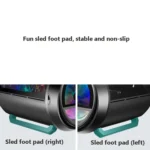 GAMEKM Genki Bomb Personality Gaming Internet Cafe Side Through Gaming Case USB 3.0 Water-cooled Desktop Computer Case - Image 8
