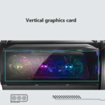 GAMEKM Genki Bomb Personality Gaming Internet Cafe Side Through Gaming Case USB 3.0 Water-cooled Desktop Computer Case - Image 9