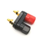 10 PCS One-piece Speaker Two-position Hexagonal Power Amplifier Terminal Red and Black Power Hexagonal Dual-connection Terminal - Image 3