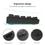 RK61 61 Keys Bluetooth / Wireless Dual Modes Tablet Mobile Gaming Mechanical Keyboard, Cable Length: 1.5m - Image 5