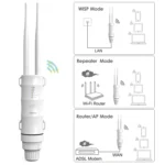 WAVLINK AC600 AP 2.4G/5G Dual Frequency Outdoor High Power Repeater - Image 5