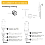 WAVLINK AC600 AP 2.4G/5G Dual Frequency Outdoor High Power Repeater - Image 6
