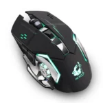 FREEDOM-WOLF X8 2400 DPI 6 Keys 2.4G Wireless Charging Silent Luminous Gaming Mechanical Mouse - Image 2