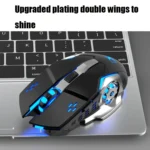 K680 RGB Rechargeable Gaming Wireless Keyboard and Mouse Set - Image 4