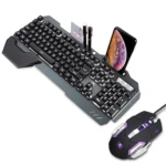 618 Internet Cafe Game Manipulator Keyboard and Mouse Set, Cable Length: 1.6m - Image 2