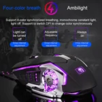 618 Internet Cafe Game Manipulator Keyboard and Mouse Set, Cable Length: 1.6m - Image 12