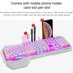 618 Internet Cafe Game Manipulator Keyboard and Mouse Set, Cable Length: 1.6m - Image 3