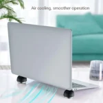 Creative Laptop Compact Portable Invisible Mushroom Stand Desktop Heightening Fan Heater Shelf - Image 4
