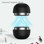Creative Laptop Compact Portable Invisible Mushroom Stand Desktop Heightening Fan Heater Shelf - Image 5