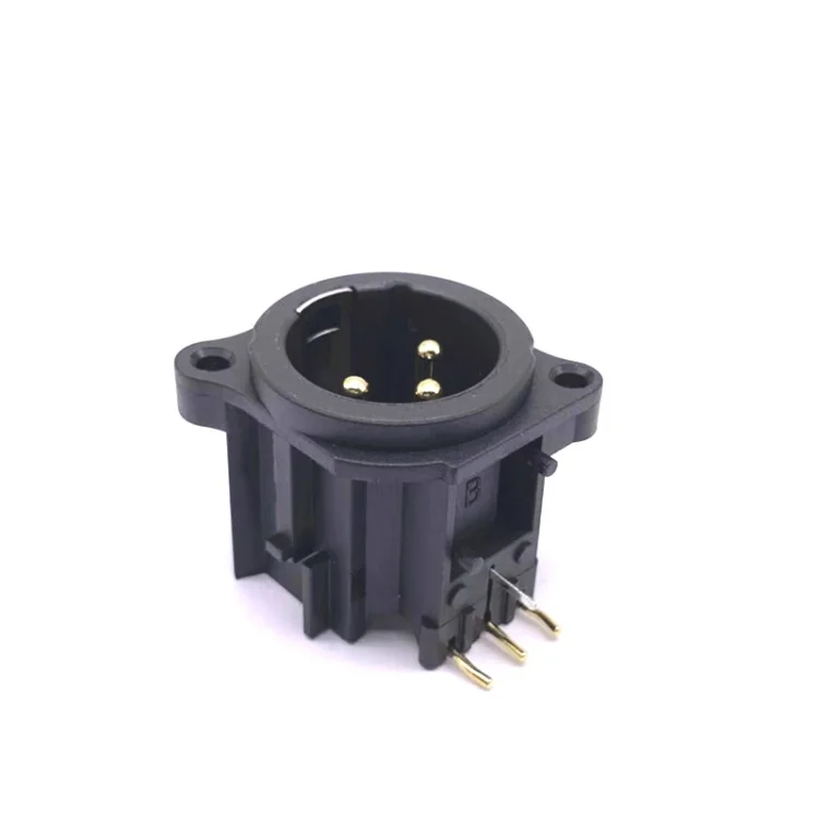 20 PCS Three-core XLR Socket Balanced Audio Card Dragon Socket Male and Female Socket
