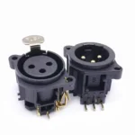 20 PCS Three-core XLR Socket Balanced Audio Card Dragon Socket Male and Female Socket - Image 3