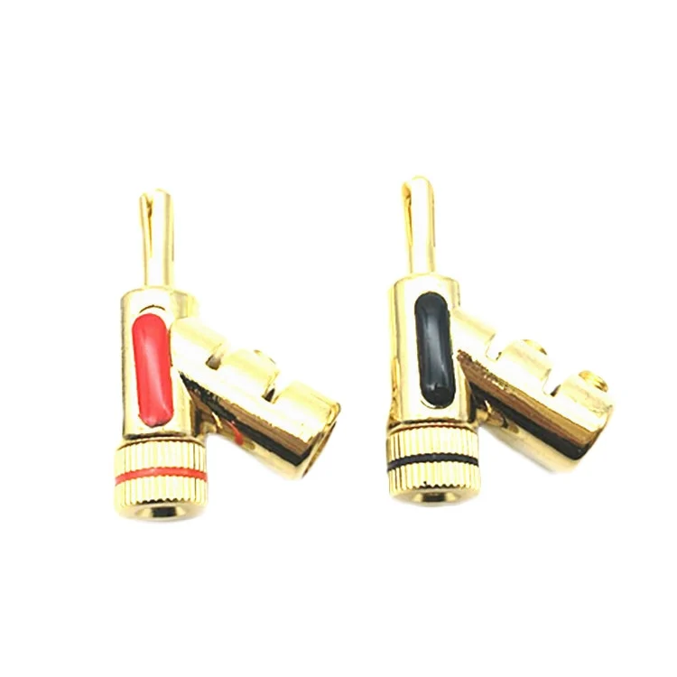 TBD0427035801A_1.webp 2pcs  4mm Banana Plugs Stackable Banana Plug Sockets Y-type Plugs - Image 2