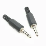 30 PCS Headphone Plug 3.5mm Four Pole Audio Head DIY Welding Head