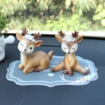 2 PCS Car Interior Decoration Anti-slip Mat PVC Soft Rubber Coaster Placemat - Image 7