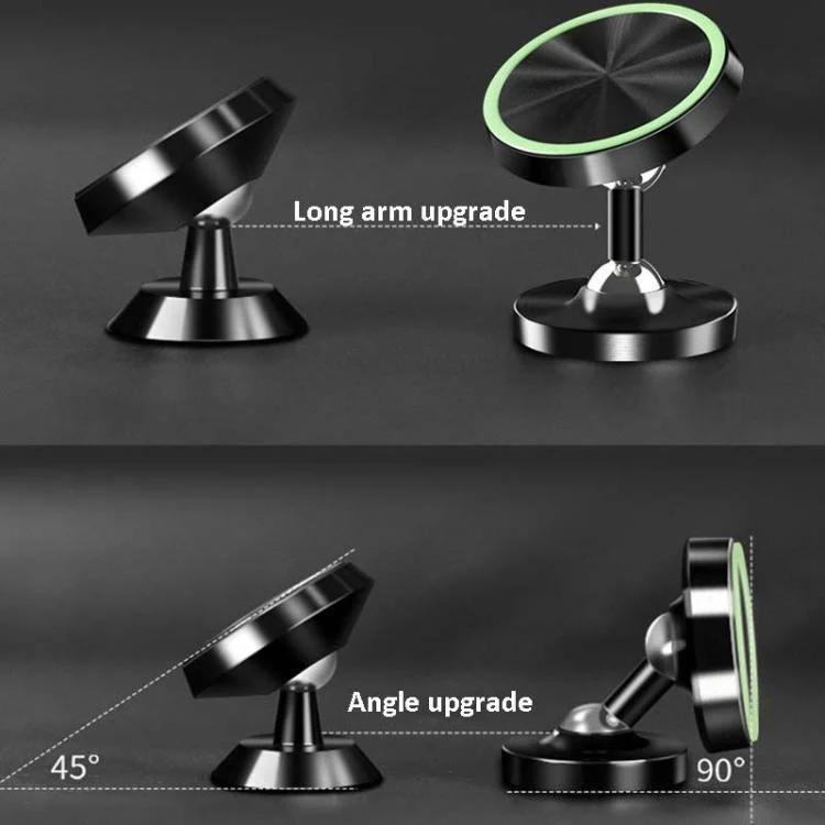 TBD0461539108_B3.webp Car Phone Holder Alloy Magnetic Universal Dual Ball Rotating Car Phone Holder, - Image 4
