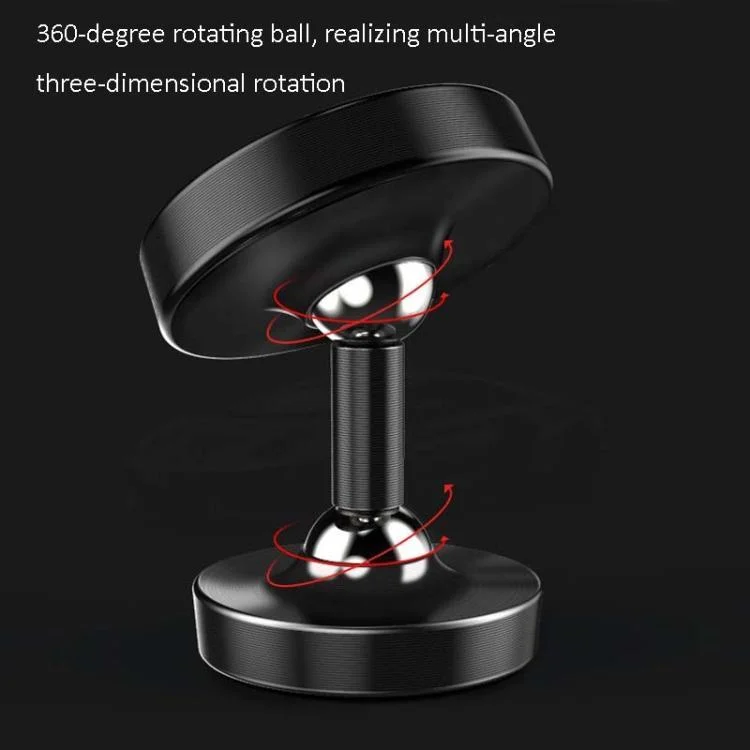TBD0461539108_B4.webp Car Phone Holder Alloy Magnetic Universal Dual Ball Rotating Car Phone Holder, - Image 5