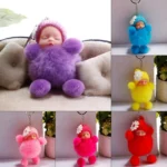 Sleeping Baby Doll Ball Key Chain Car Keyring Holder Bag Pendant Charm Keychain - Image 7