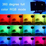 50W RGB Photography Fill Light For Live Broadcast Studio - Image 6