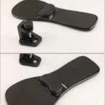 Rotation Computer Desktop Laptop Mouse Tray Elbow Pad Wrist Rest Plate Support Install on Desk and Chair - Image 2