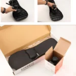 Rotation Computer Desktop Laptop Mouse Tray Elbow Pad Wrist Rest Plate Support Install on Desk and Chair - Image 3