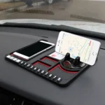 Car Interior Car Multifunctional Instrument Panel Storage Pad Car Phone Bracket Anti-slip Pad With Stop - Image 2