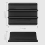 Vaydeer SZ2S01 Notebook Vertical Stand Computer Stand Bracket Desktop Storage Shelf - Image 3