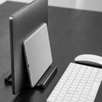 Vaydeer SZ2S01 Notebook Vertical Stand Computer Stand Bracket Desktop Storage Shelf - Image 4