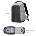 Mark Ryden Multifunction USB charging Men 15inch Laptop Backpack - Image 4