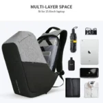 Mark Ryden Multifunction USB charging Men 15inch Laptop Backpack - Image 7