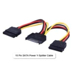 2.5 Inch to 3.5 Inch External HDD SSD Metal Mounting Kit Adapter Bracket With SATA Data Power Cables and Screws - Image 5