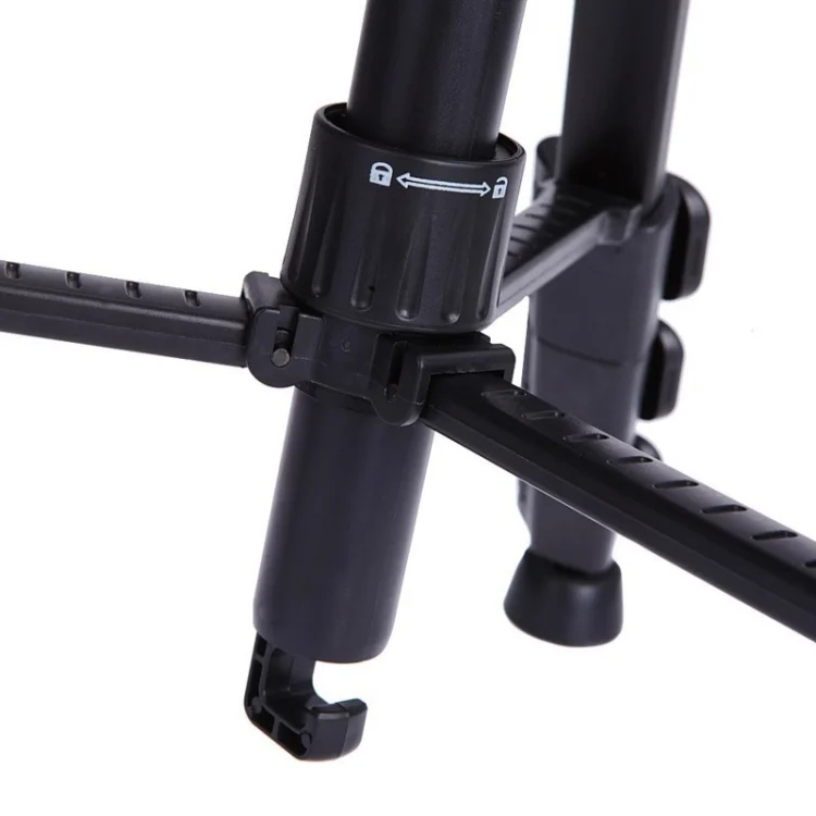 TBD0531385801B_6.webp Q111 4-Section Folding Legs Live Broadcast Aluminum Alloy Tripod Mount with Three-dimensional Damping Tripod Heads - Image 7