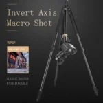 Q338 4-Section Folding Legs Live Broadcast Aluminum Alloy Tripod Mount - Image 8