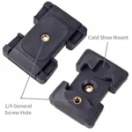Xiletu Xj-12 Live Broadcast Bracket Fixing Clip Tripod Mount Phone Clamp with 1/4 inch Screw Holes & Cold Shoe Base - Image 3