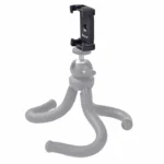 Xiletu Xj-12 Live Broadcast Bracket Fixing Clip Tripod Mount Phone Clamp with 1/4 inch Screw Holes & Cold Shoe Base - Image 7