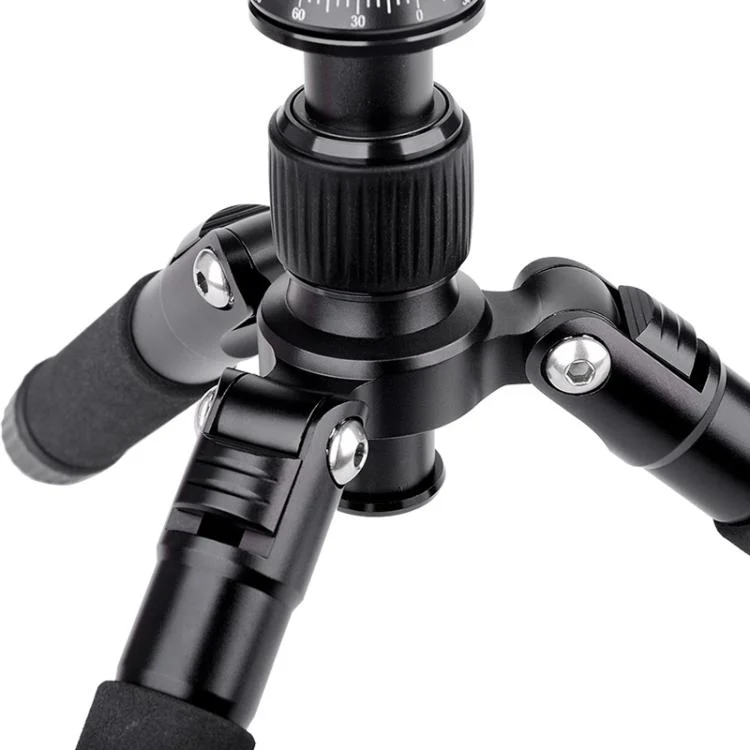 TBD0531802901A_1.webp Xiletu FM5S-MINI 5-Section Folding Legs Mini Desktop Tripod Mount - Image 2