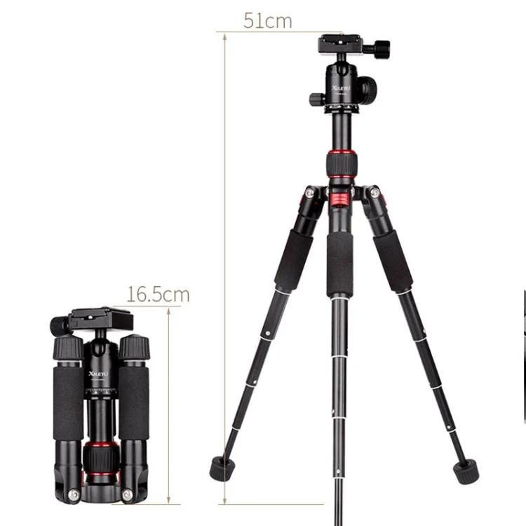 TBD0531802901A_4.webp Xiletu FM5S-MINI 5-Section Folding Legs Mini Desktop Tripod Mount - Image 5