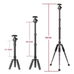 Xiletu FM5S-MINI 5-Section Folding Legs Mini Desktop Tripod Mount - Image 6