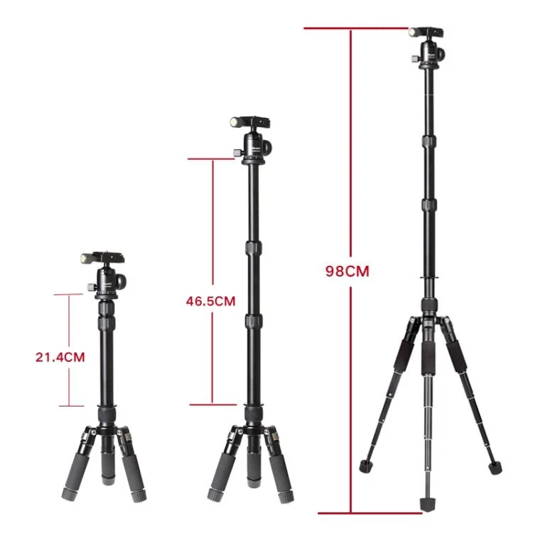 TBD0531802901A_5.webp Xiletu FM5S-MINI 5-Section Folding Legs Mini Desktop Tripod Mount - Image 6