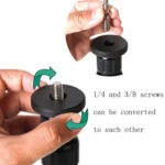 Xiletu XM263A Aluminum Metal Handheld Adjustable Tripod Mount Monopod Extension Rod - Image 6