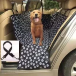 Waterproof Rear Back Pet Dog Car Seat Cover Mats Hammock Protector With Safety Belt - Image 3