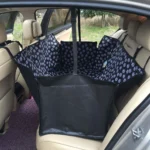 Waterproof Rear Back Pet Dog Car Seat Cover Mats Hammock Protector With Safety Belt - Image 4