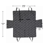 Waterproof Rear Back Pet Dog Car Seat Cover Mats Hammock Protector With Safety Belt - Image 8