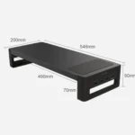 Vaydeer Computer Monitor Increased Desktop Screen Desktop Storage Base - Image 4