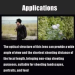 Lightdow 35mm F2.0 Wide-Angle Lens Full-Frame Portrait Micro SLR Manual Fixed Focus Lens - Image 7