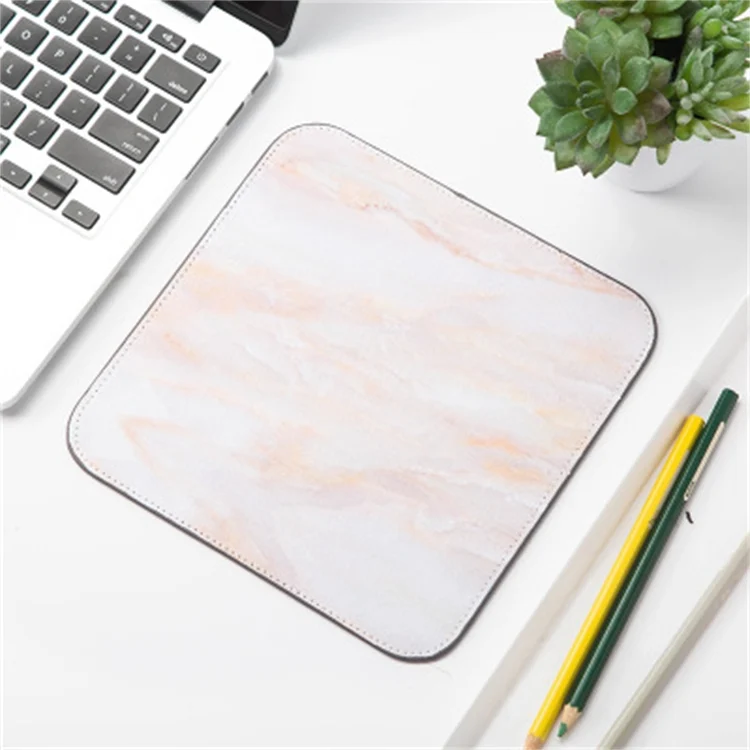 Office Desk Mat Marble Pattern Desk Organizer School Supplies Mouse Desk Tools