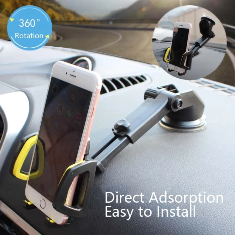 TBD0536374701_B2.webp 3 Sets Car Phone Holder Car Air Outlet Mobile Phone Holder Suction Cup Navigation Instrument Panel General - Image 3