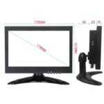 ZGYNK B1042 Portable High-Definition Metal Computer Monitor Display - Image 8